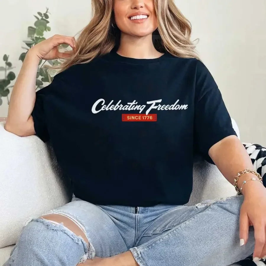 4th of July T-Shirt – Celebrating Freedom Since 1776 Patriotic Tee
