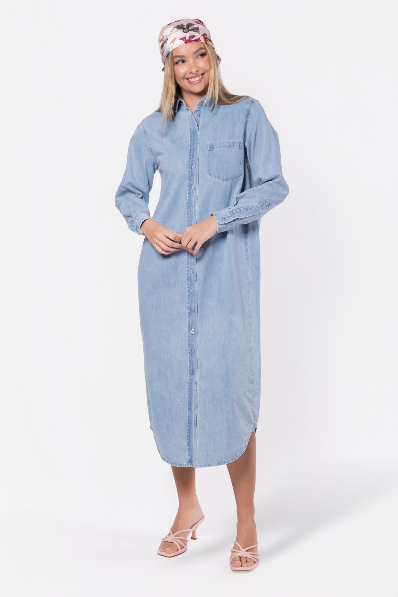 Bonnie Dress 49" (Blue)