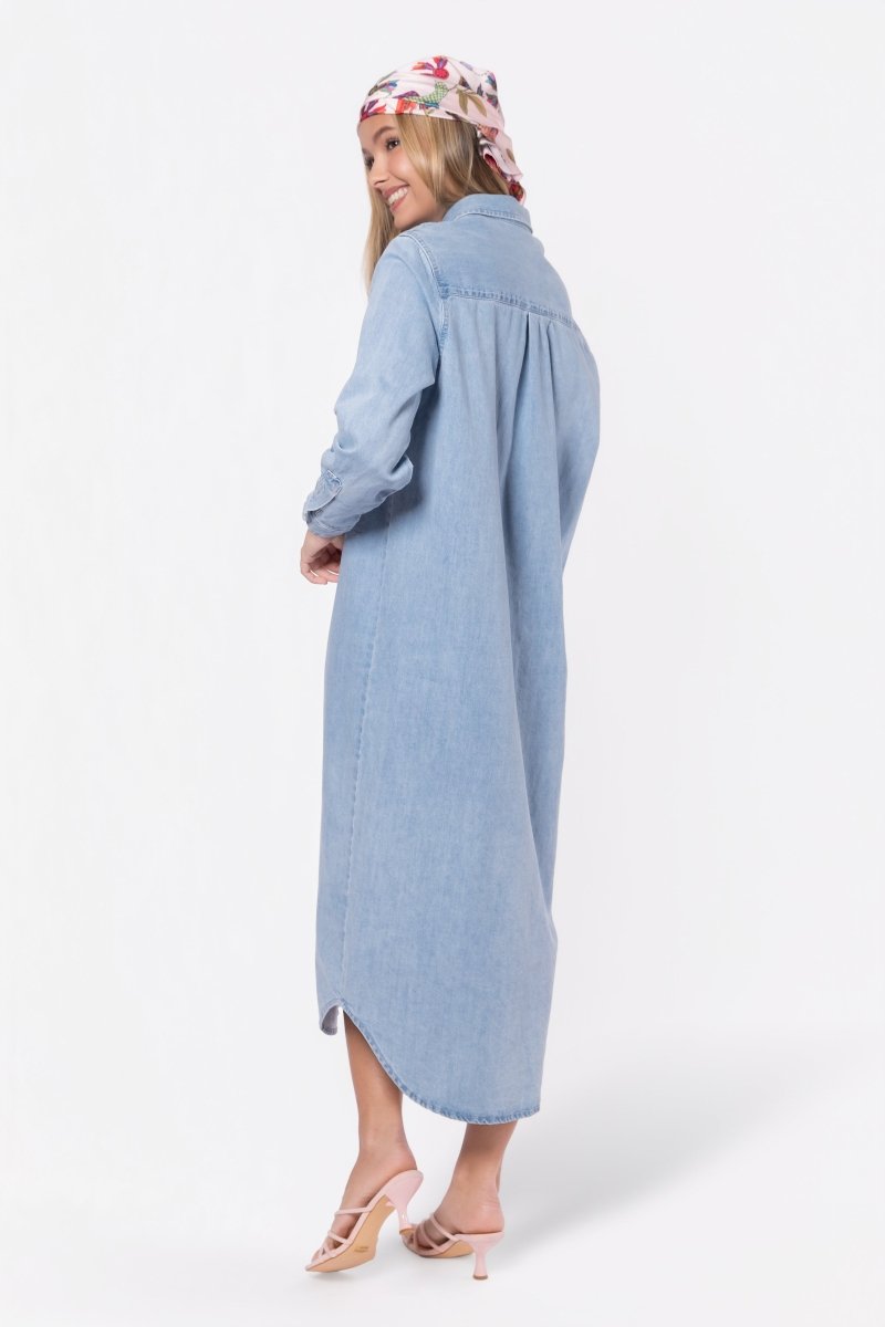 Bonnie Dress 49" (Blue)