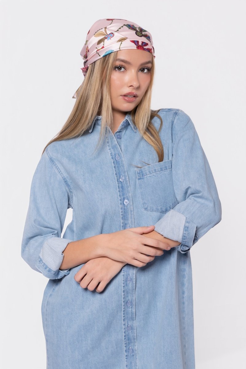Bonnie Dress 49" (Blue)