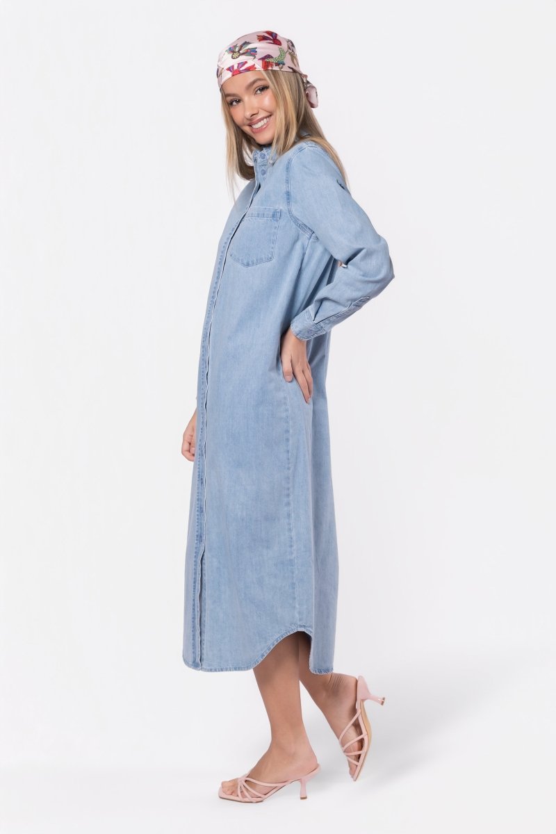 Bonnie Dress 49" (Blue)