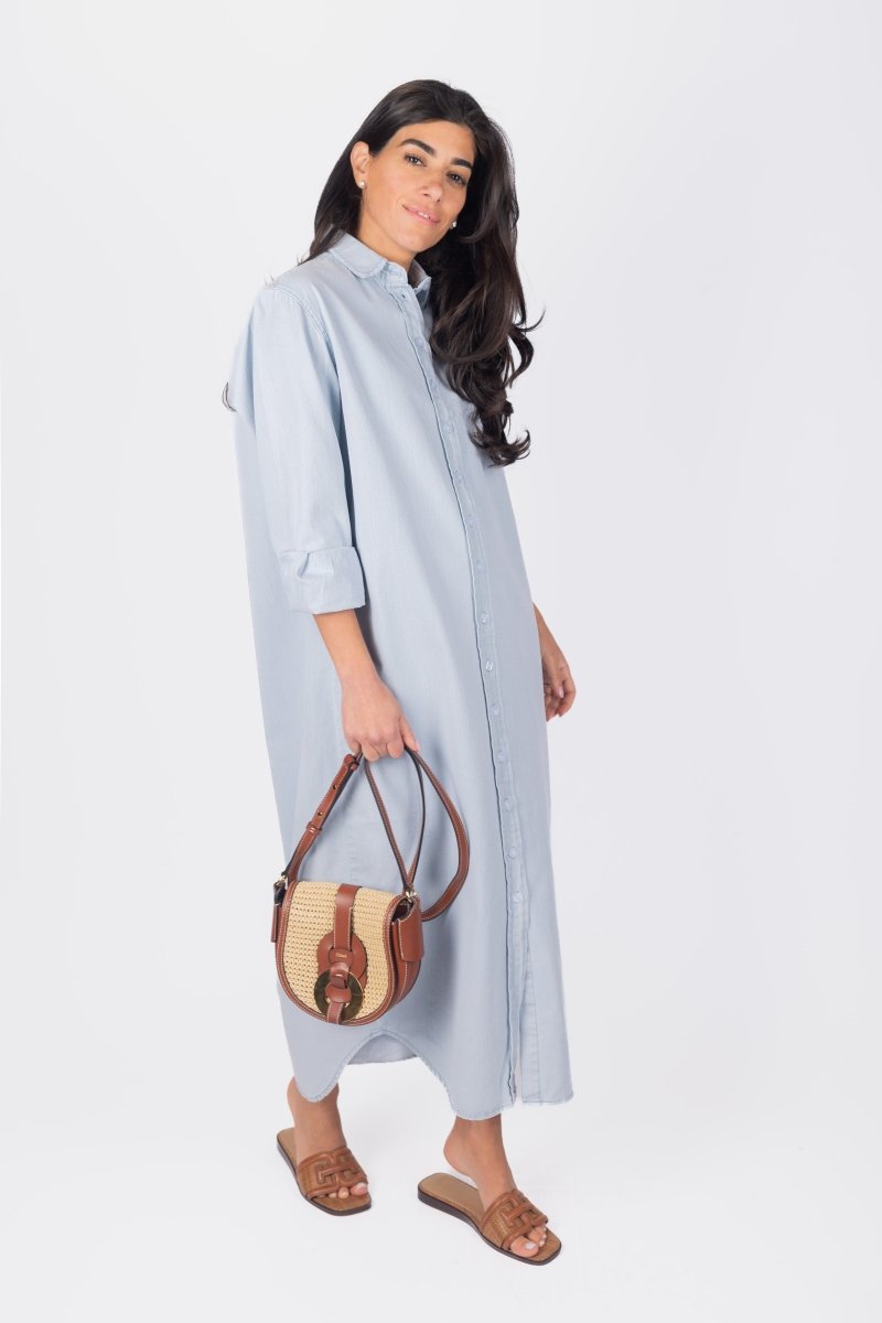 Bonnie Dress 49" (Light Blue)