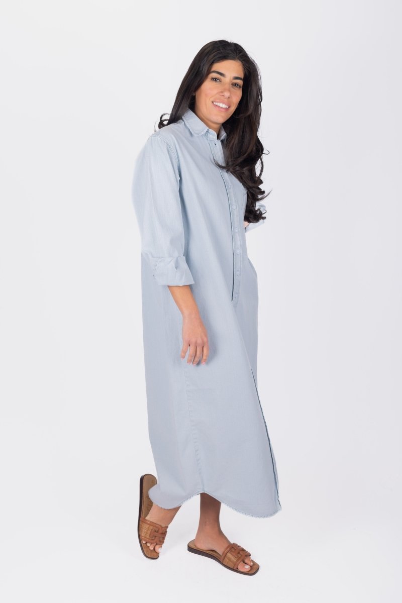 Bonnie Dress 49" (Light Blue)