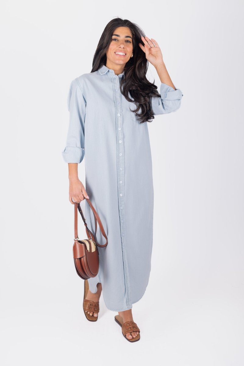 Bonnie Dress 49" (Light Blue)