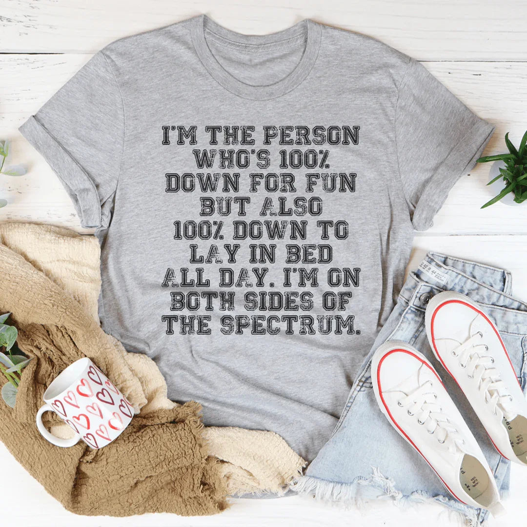 Both Sides Of The Spectrum Tee