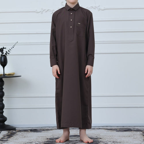 Boys Button-Front Thobe(MKB011)