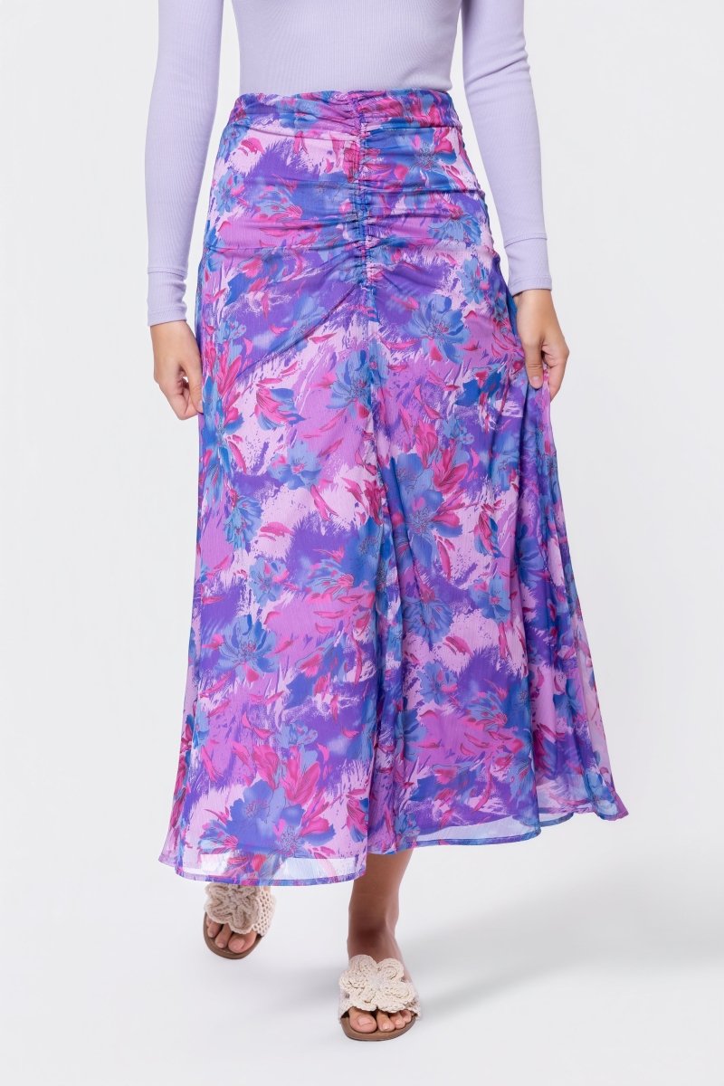 Calista Skirt (Purple/Pink)