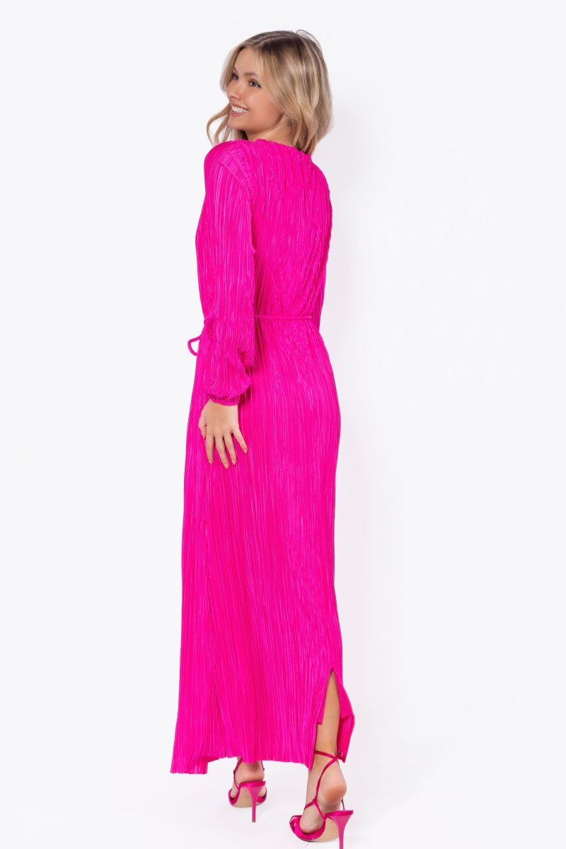 Camellia Dress (Hot Pink)