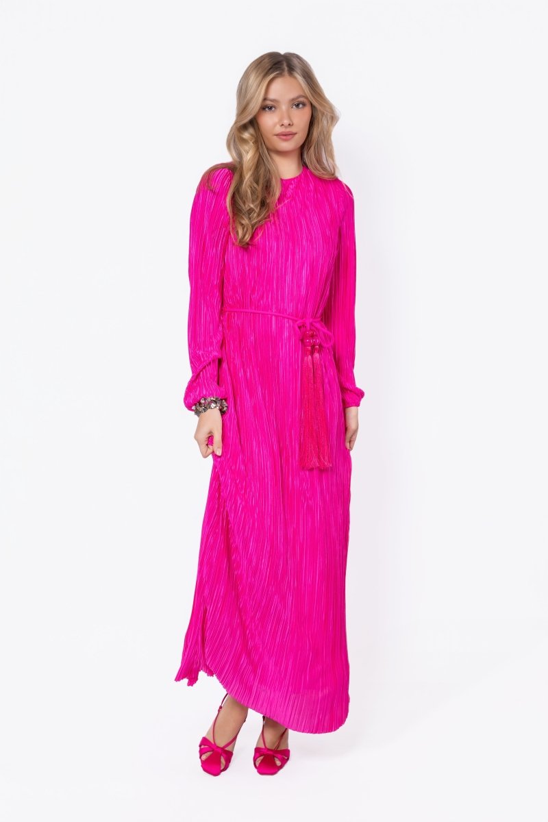 Camellia Dress (Hot Pink)
