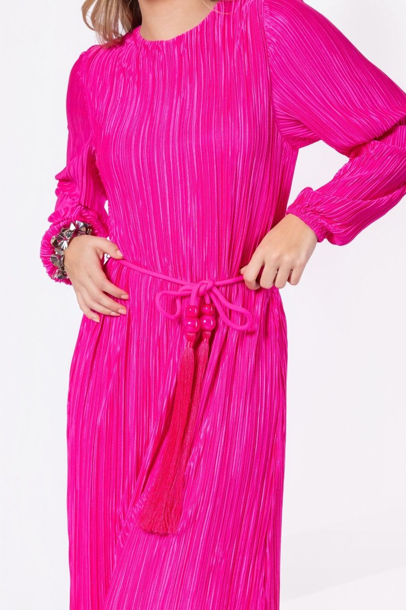 Camellia Dress (Hot Pink)