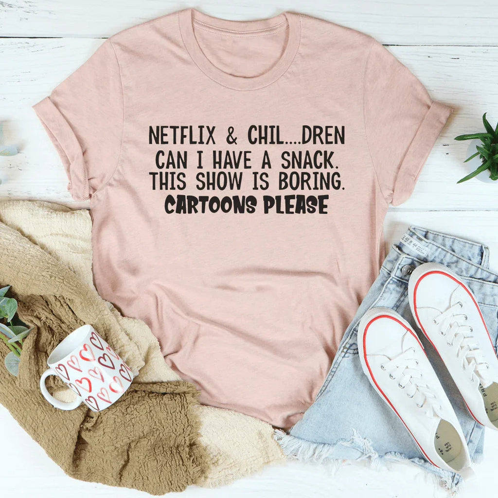 Cartoons Please Tee