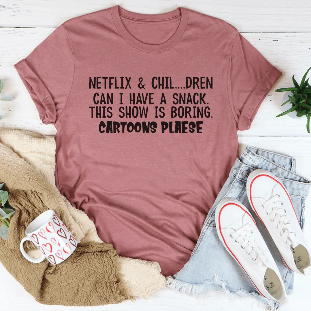 Cartoons Please Tee