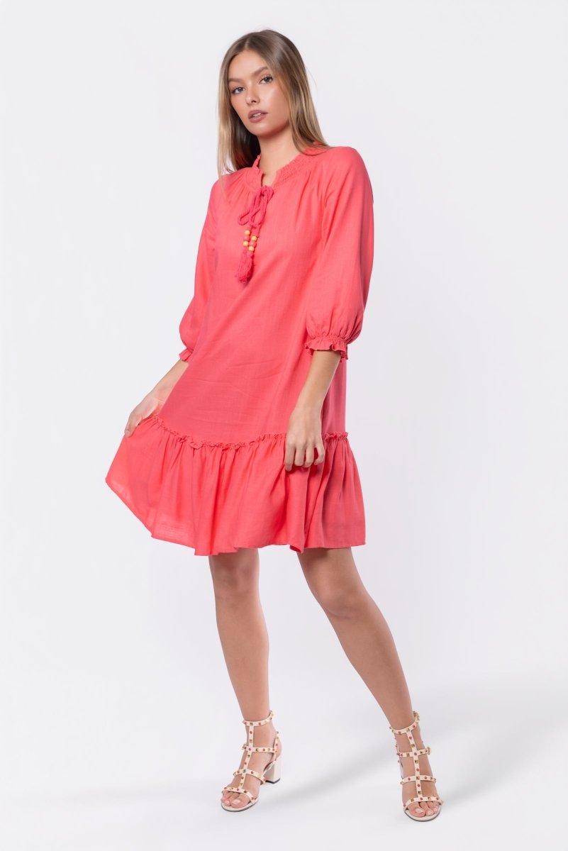 Clio Dress 37" (Pink)