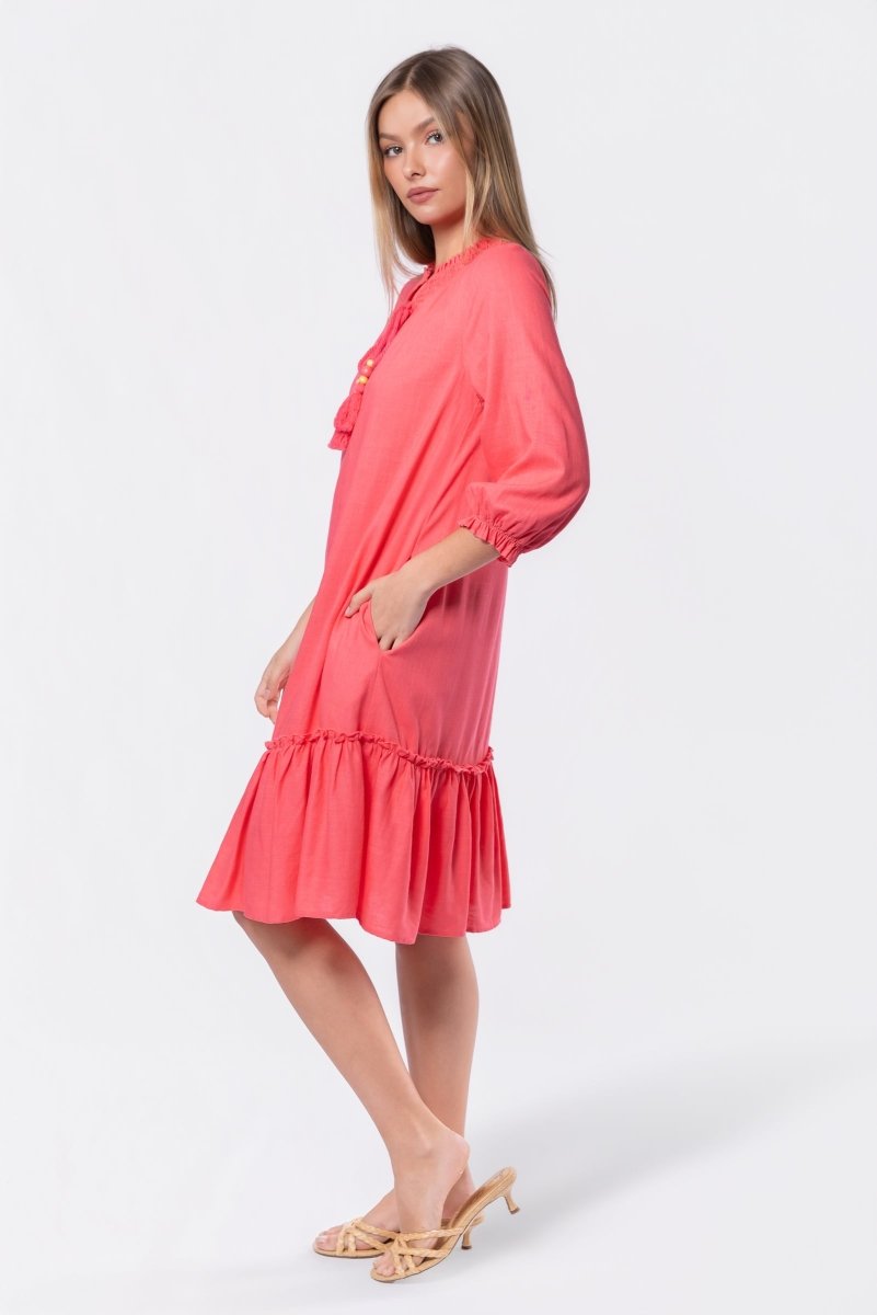 Clio Dress 40" (Pink)