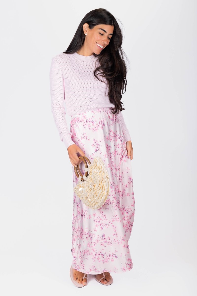 Dakota Skirt (Pink Pattern)