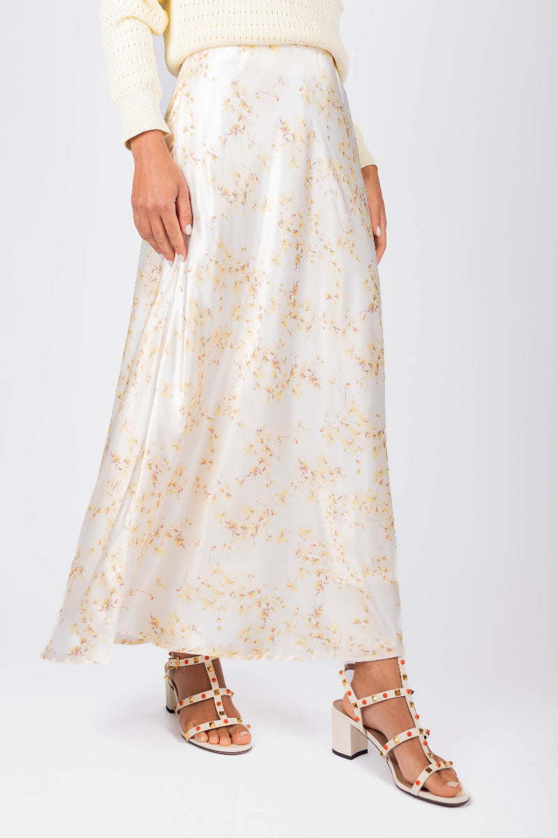 Dakota Skirt (Yellow Flower)