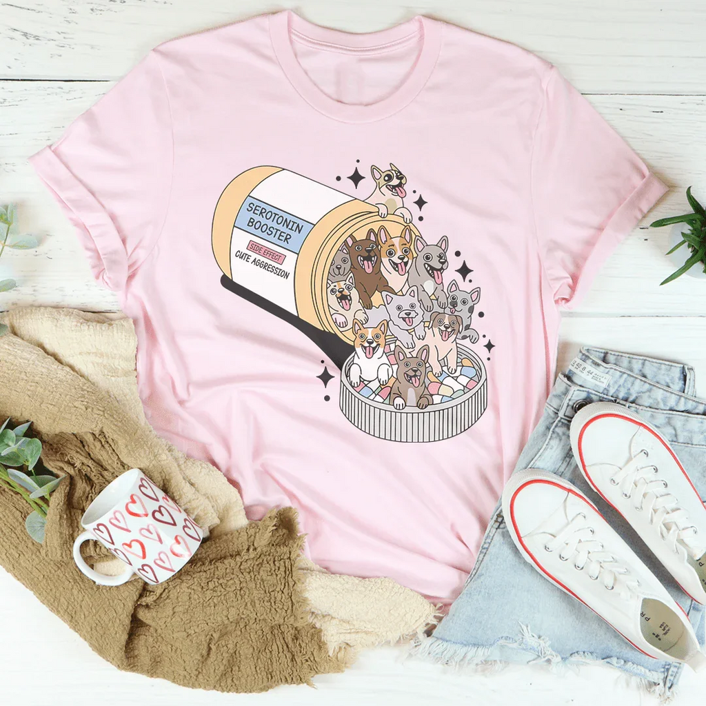 Dogs Happy Pills Tee