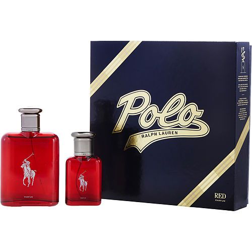 POLO RED by Ralph Lauren EAU DE PARFUM REFILLABLE SPRAY 4.2 OZ & EAU DE PARFUM REFILLABLE SPRAY 1.35 OZ