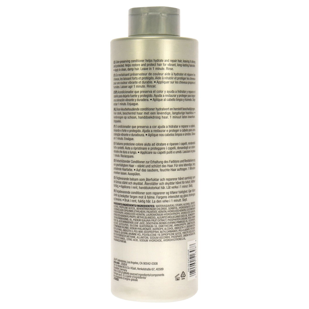 K-Pak Color Therapy Conditioner by Joico for Unisex - 33.8 oz Conditioner