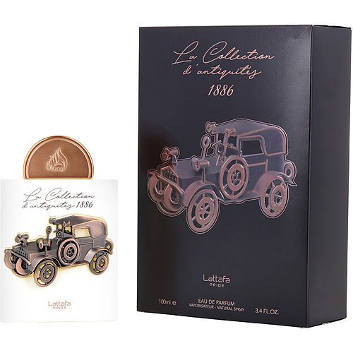 LATTAFA PRIDE LA COLLECTION D'ANTIQUITIES 1886 by Lattafa EAU DE PARFUM SPRAY 3.4 OZ