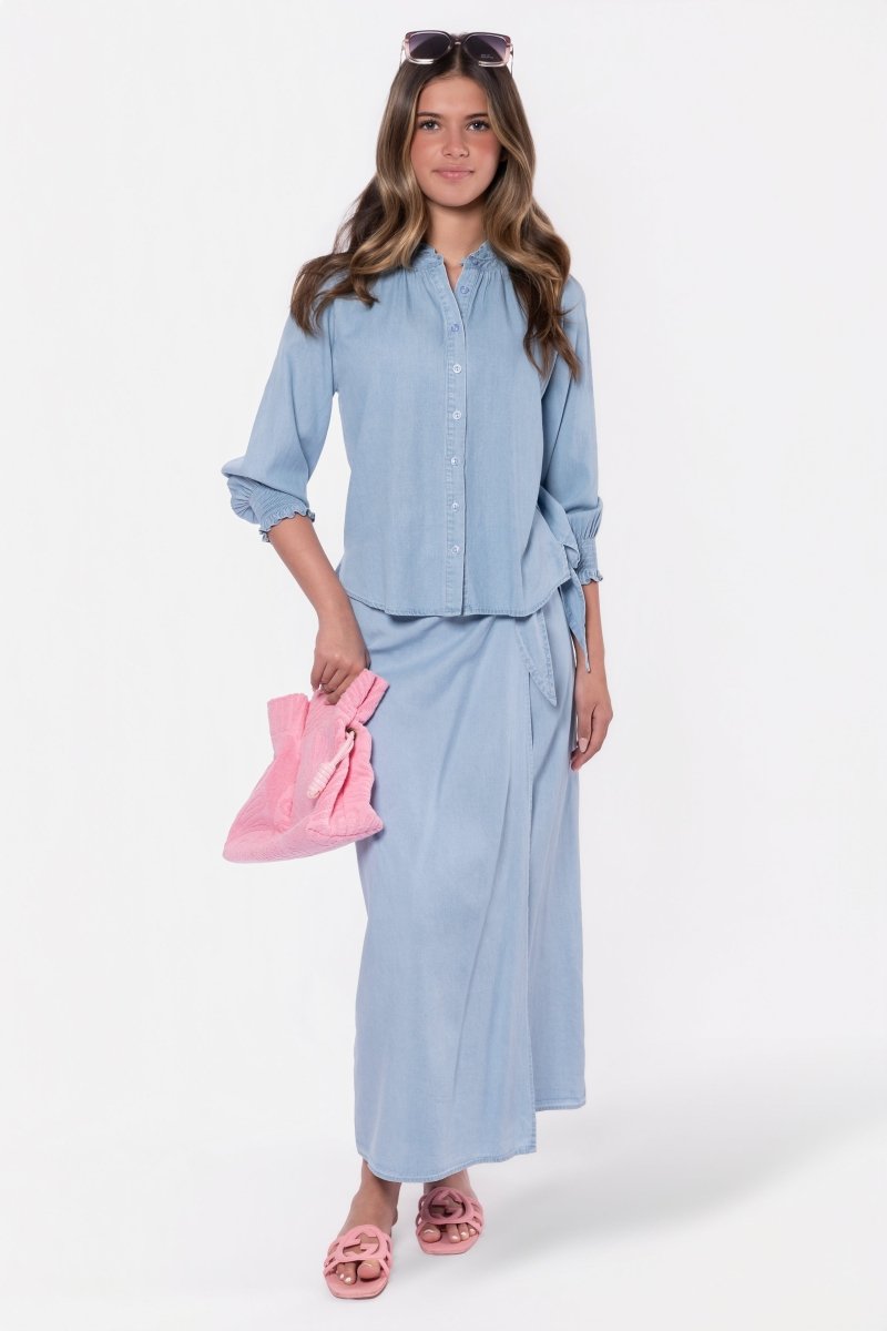 Elia Top (Chambray)