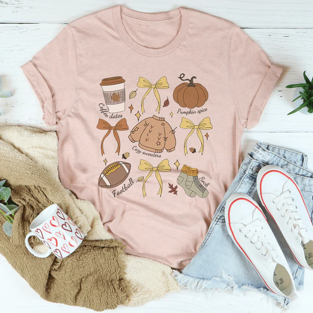 Fall Coquette Tee