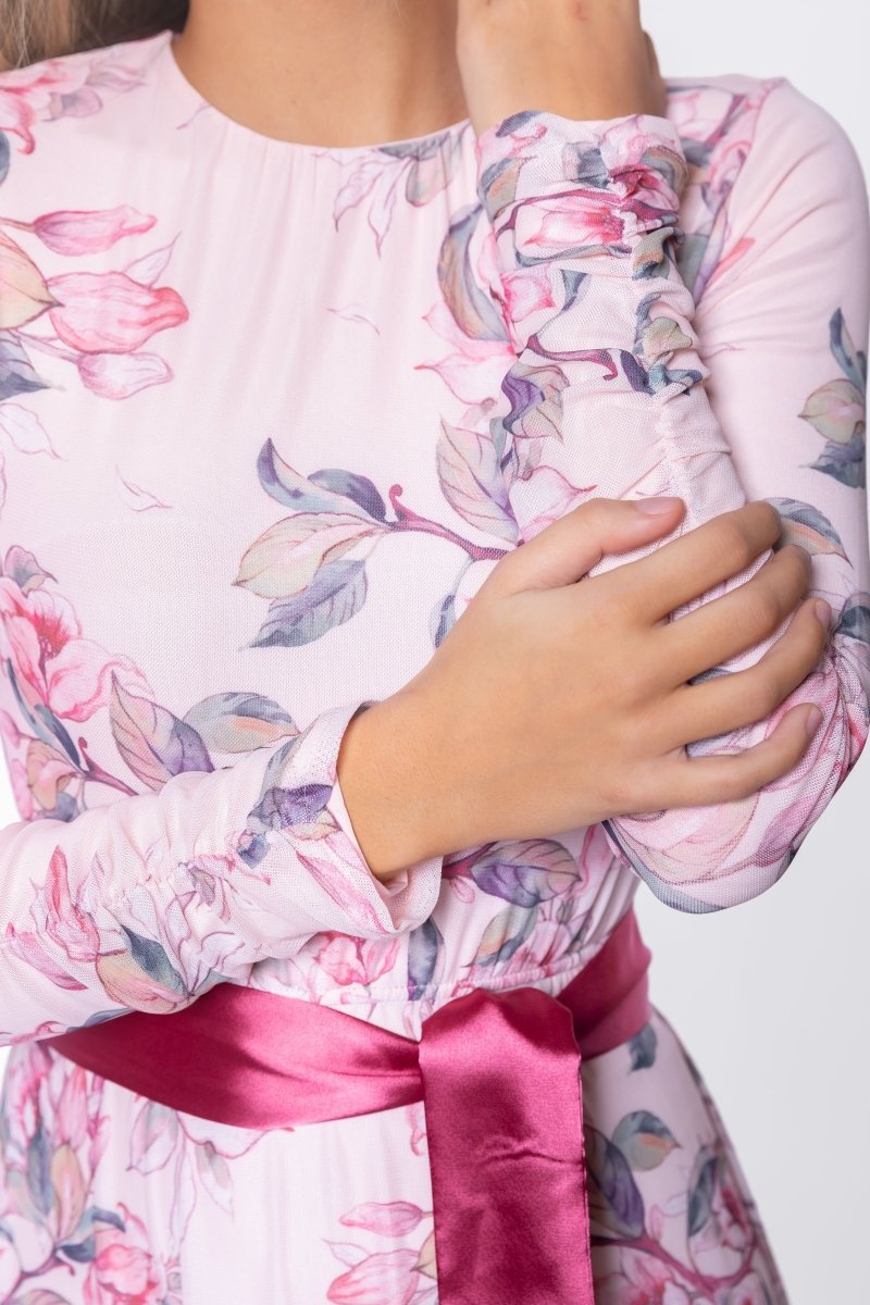 Florence Dress (Ivory Flower)