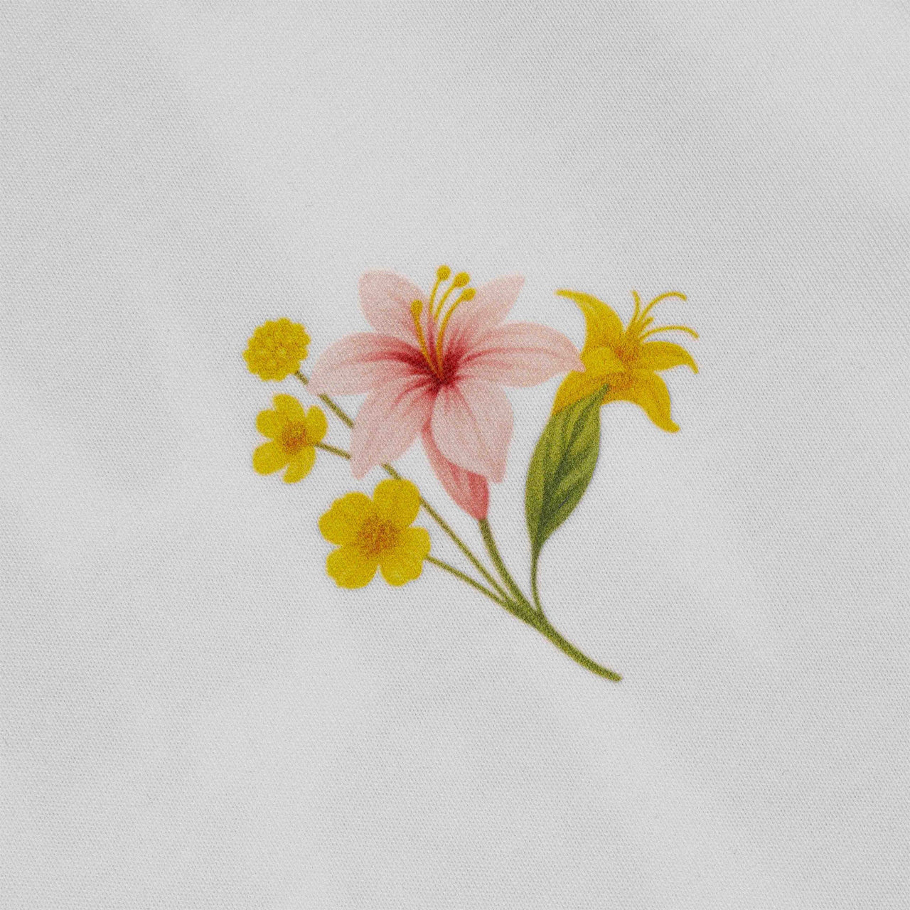 Common Hype Bouquet Tee White