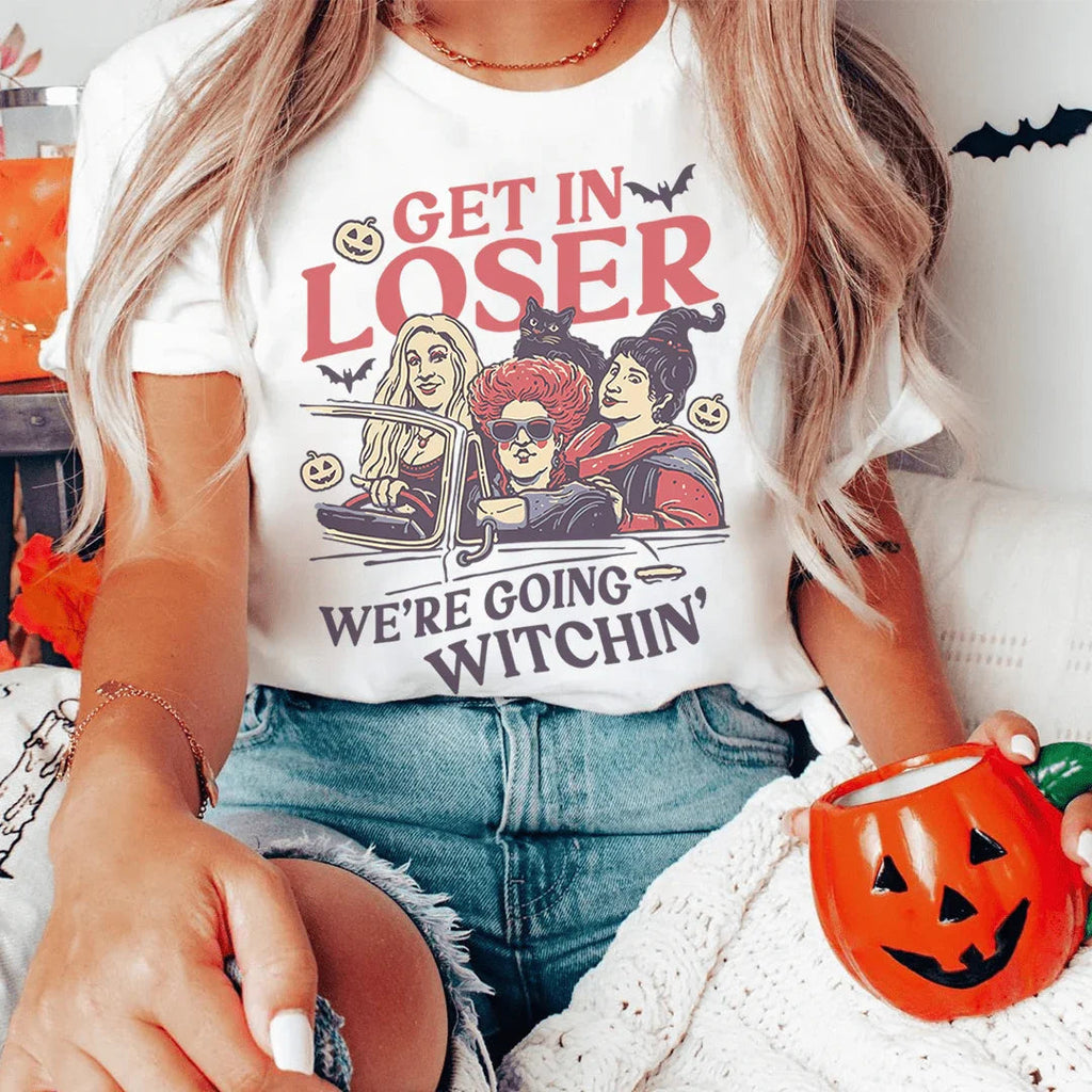 Get In Loser We're Going Witchin' Tee