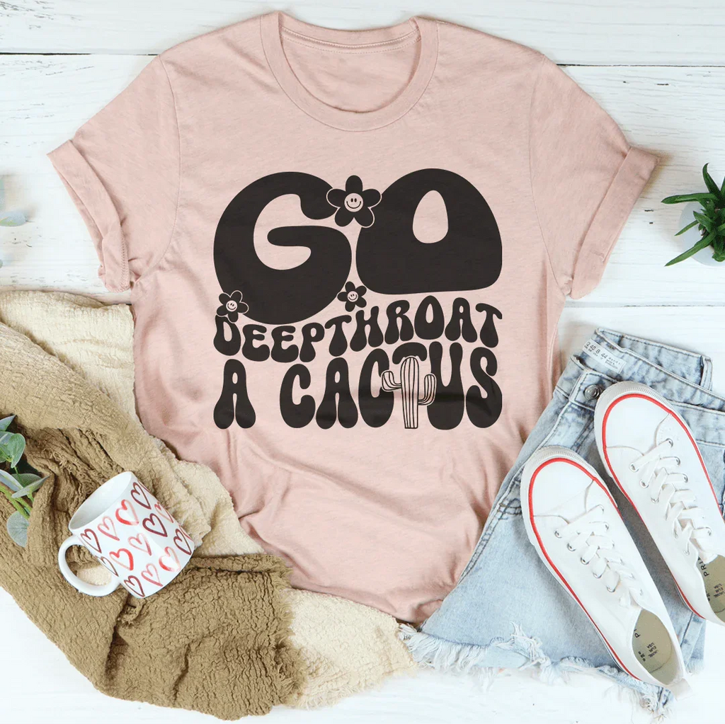 Go Deepthroat A Cactus Tee