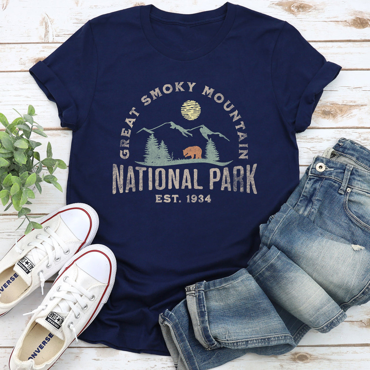 Great Smoky Mountain National Park Graphic Tee