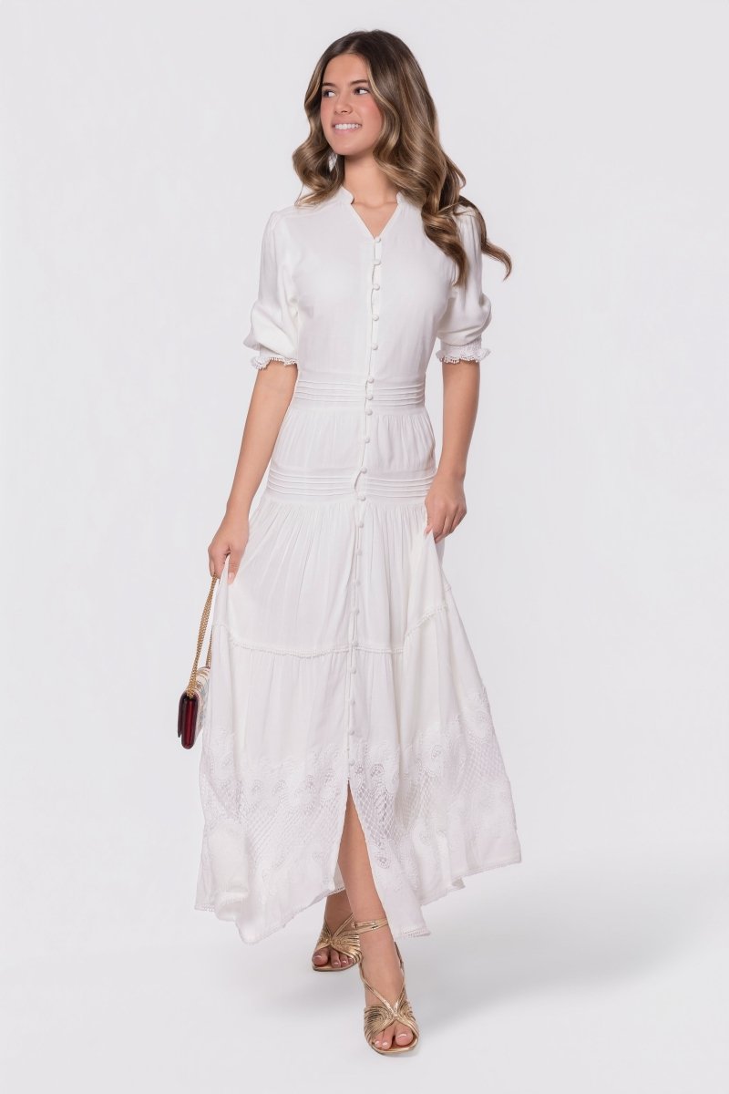 Hallie Dress (White)