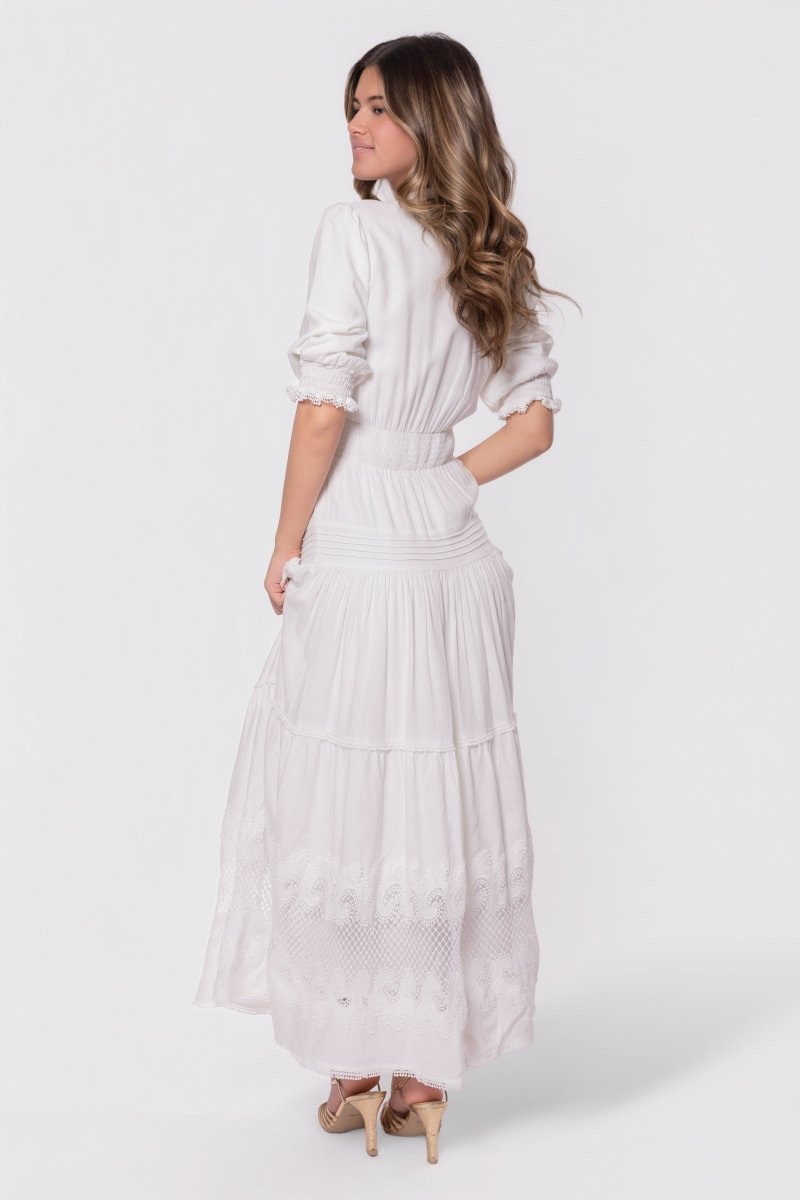 Hallie Dress (White)