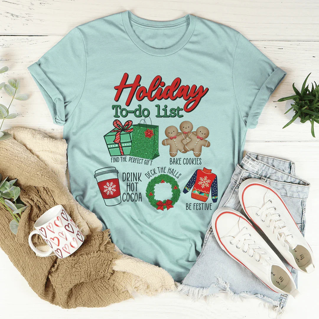 Holiday To Do List