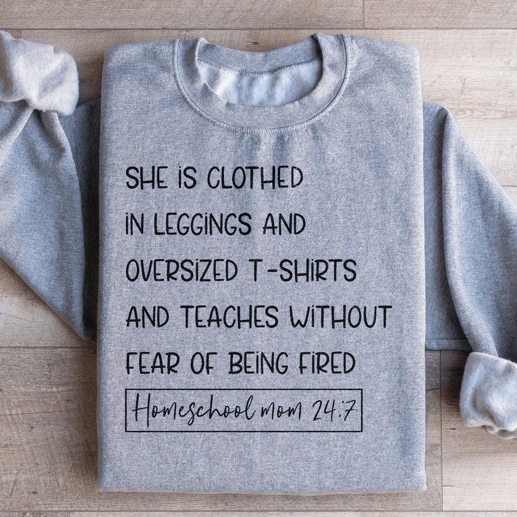 Homeschool Mom 247 Sweatshirt