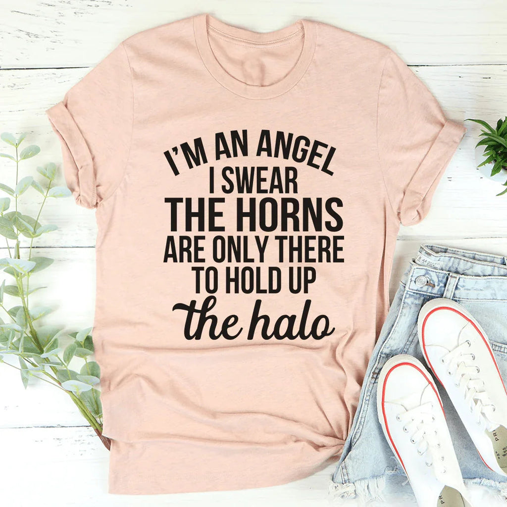 I'm An Angel I Swear Tee
