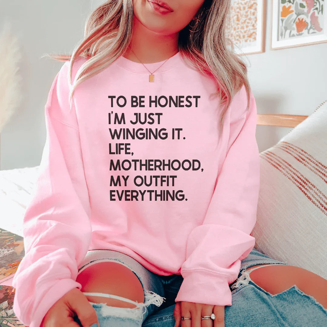 I'm Just Winging It Sweatshirt