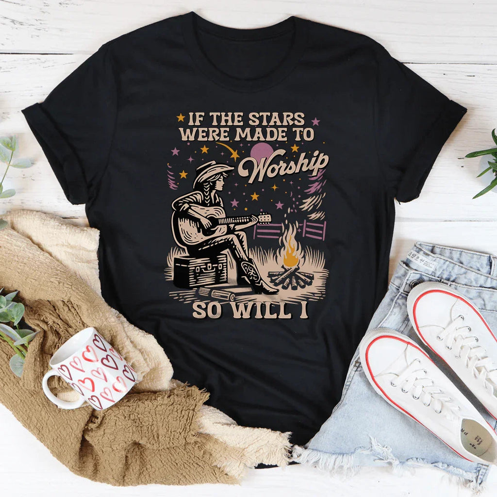 If The Stars Were Made To Worship To Will I Tee