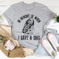 In Memory Tee