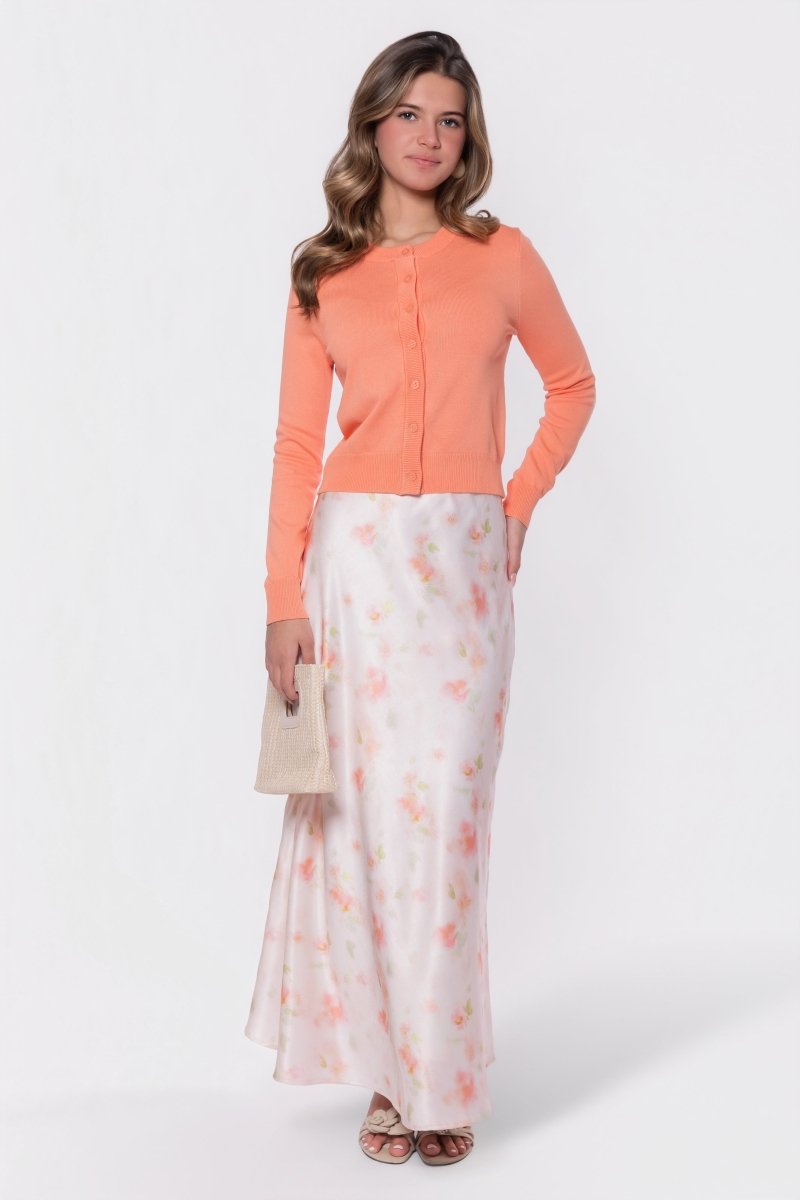 Jade Cardigan (Coral)