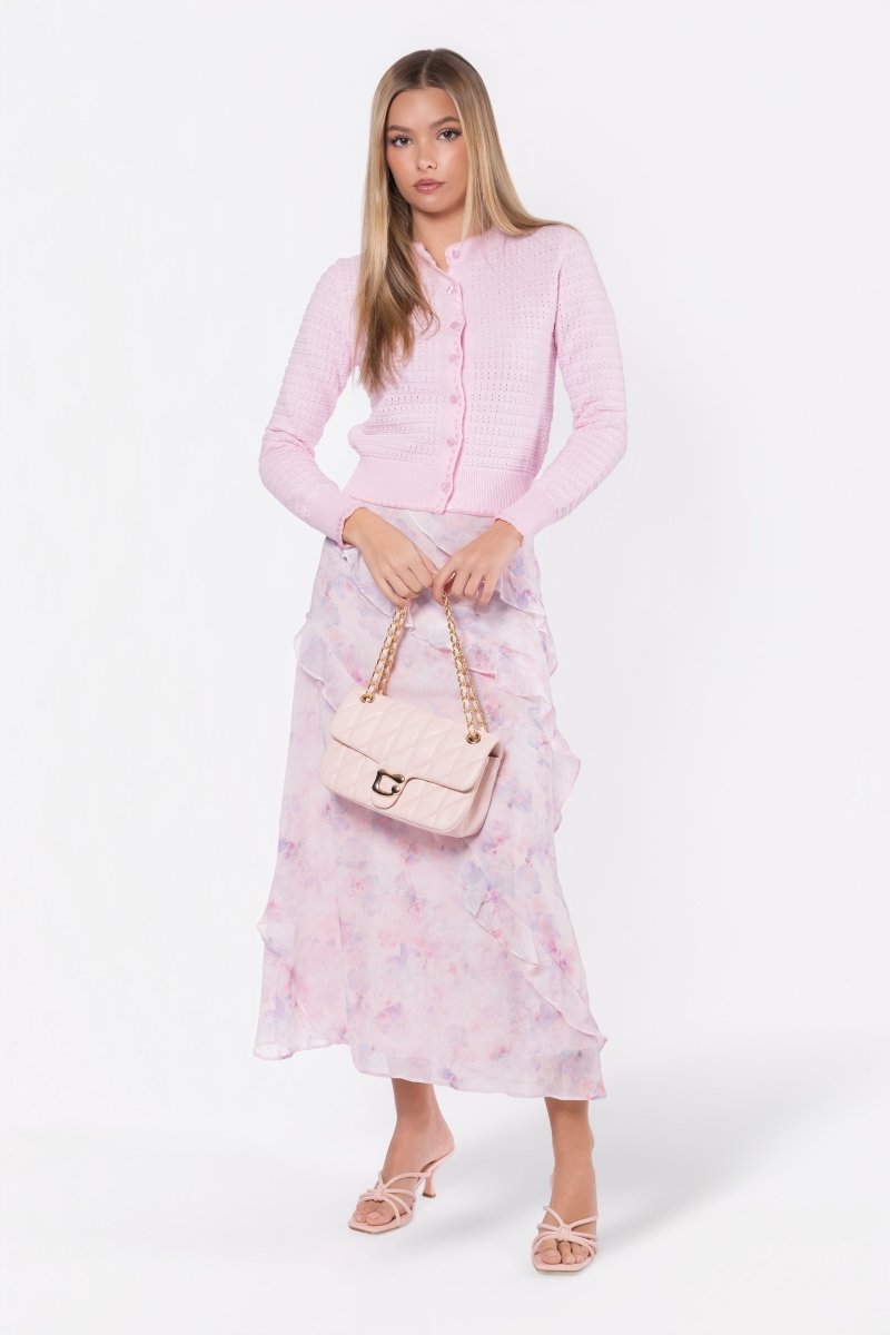 Jane Cardigan (Pale Pink)