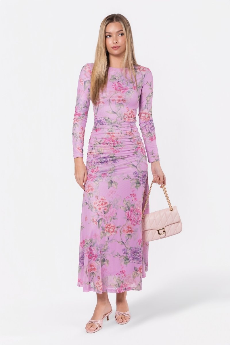 Juliana Dress (Pink/Green)