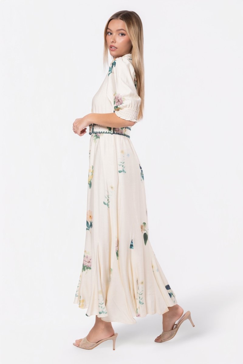 Karen Dress (White Flower)