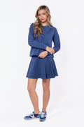 Karla Skirt 20" (Dark Blue)