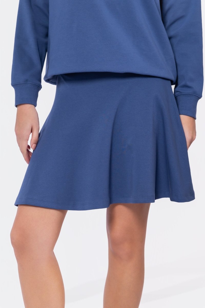 Karla Skirt 20" (Dark Blue)