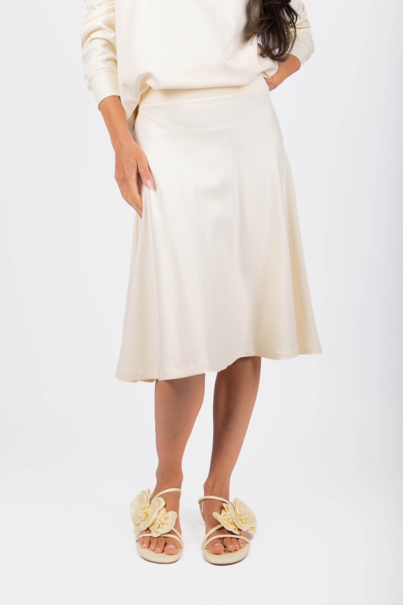 Karla Skirt 25" (Light Yellow)