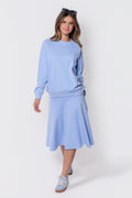 Karla Skirt 26" (Sky Blue)