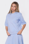 Karla Top Short Sleeve (Sky Blue)