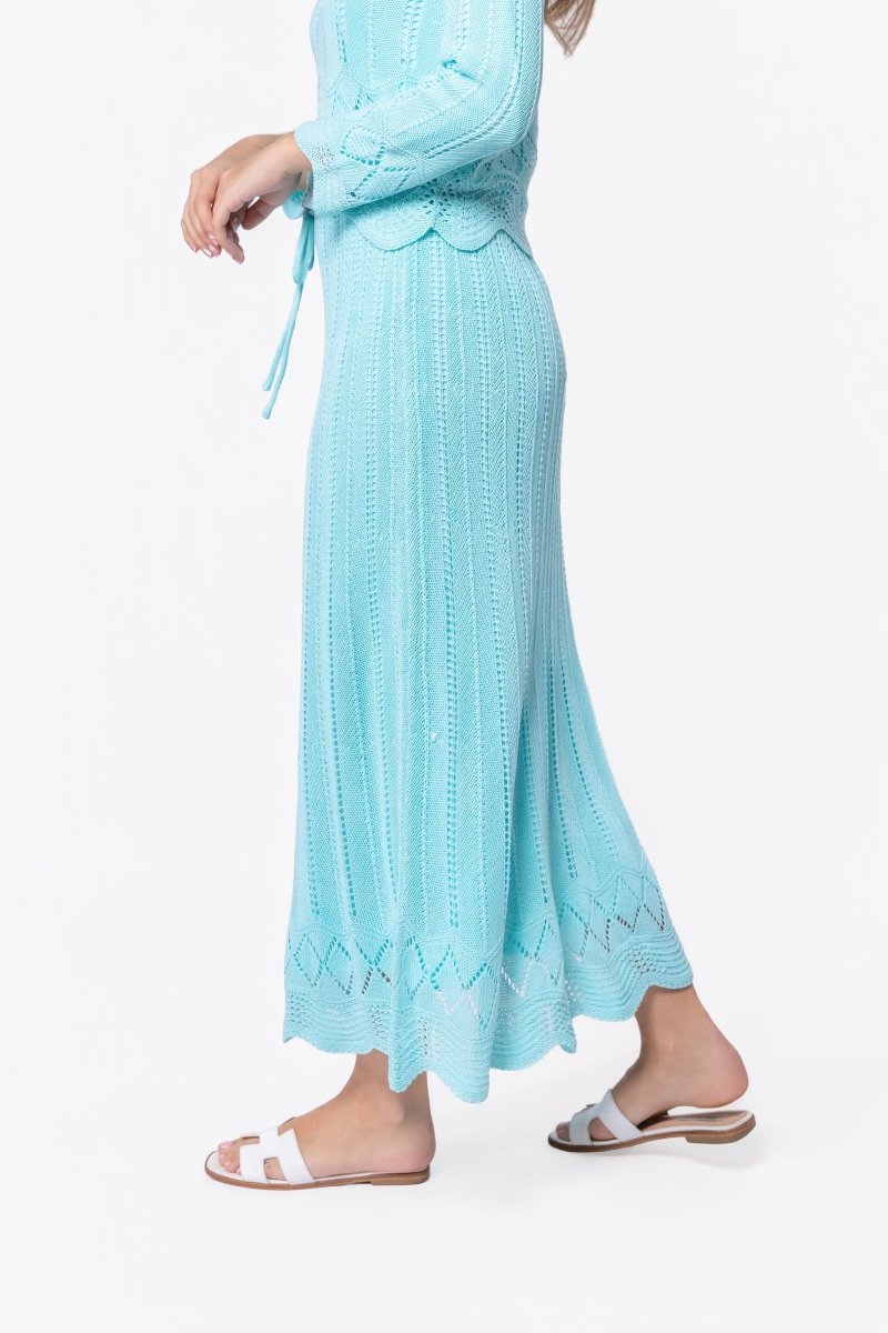 Kelly Skirt (Aqua Blue)