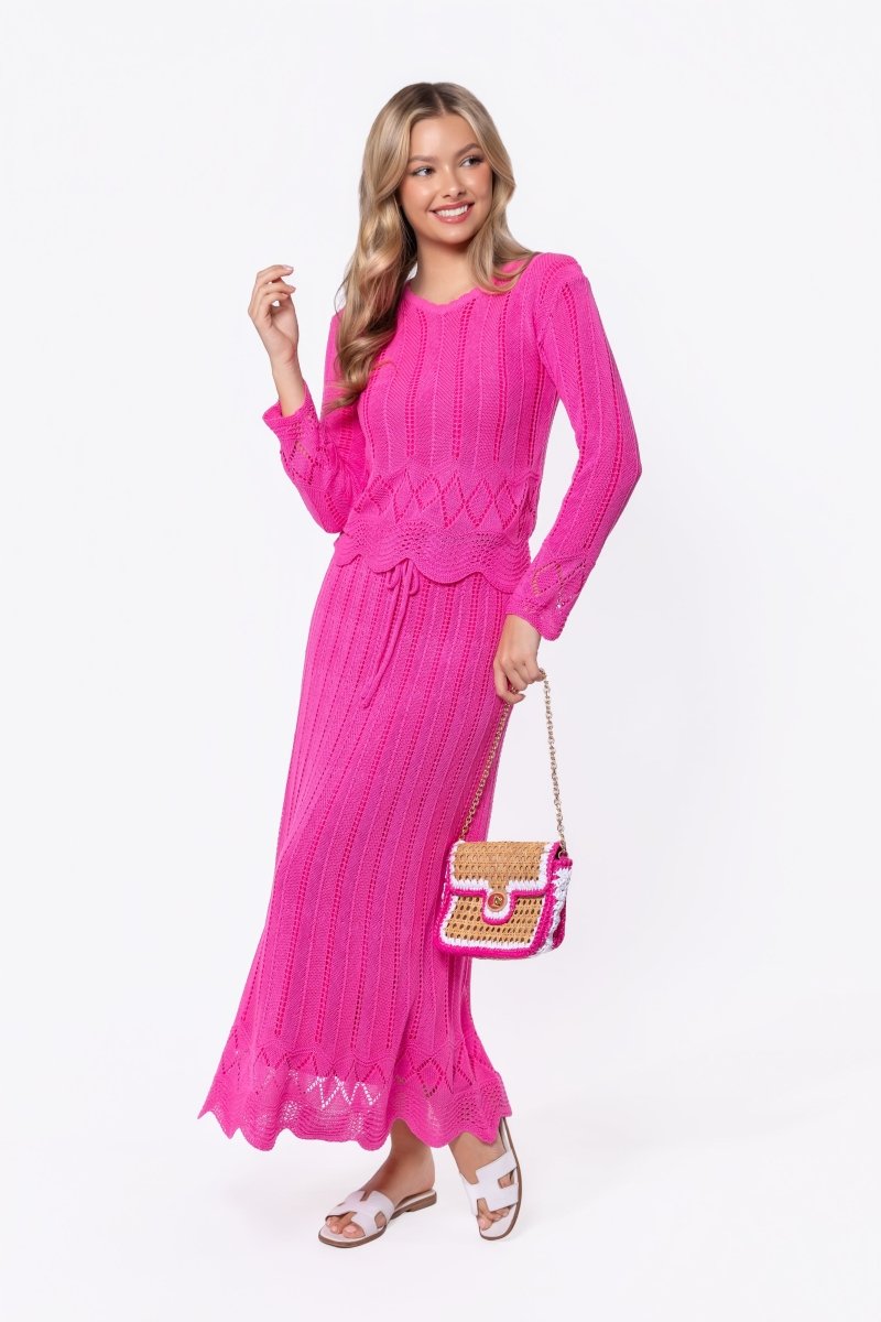 Kelly Skirt (Hot Pink)